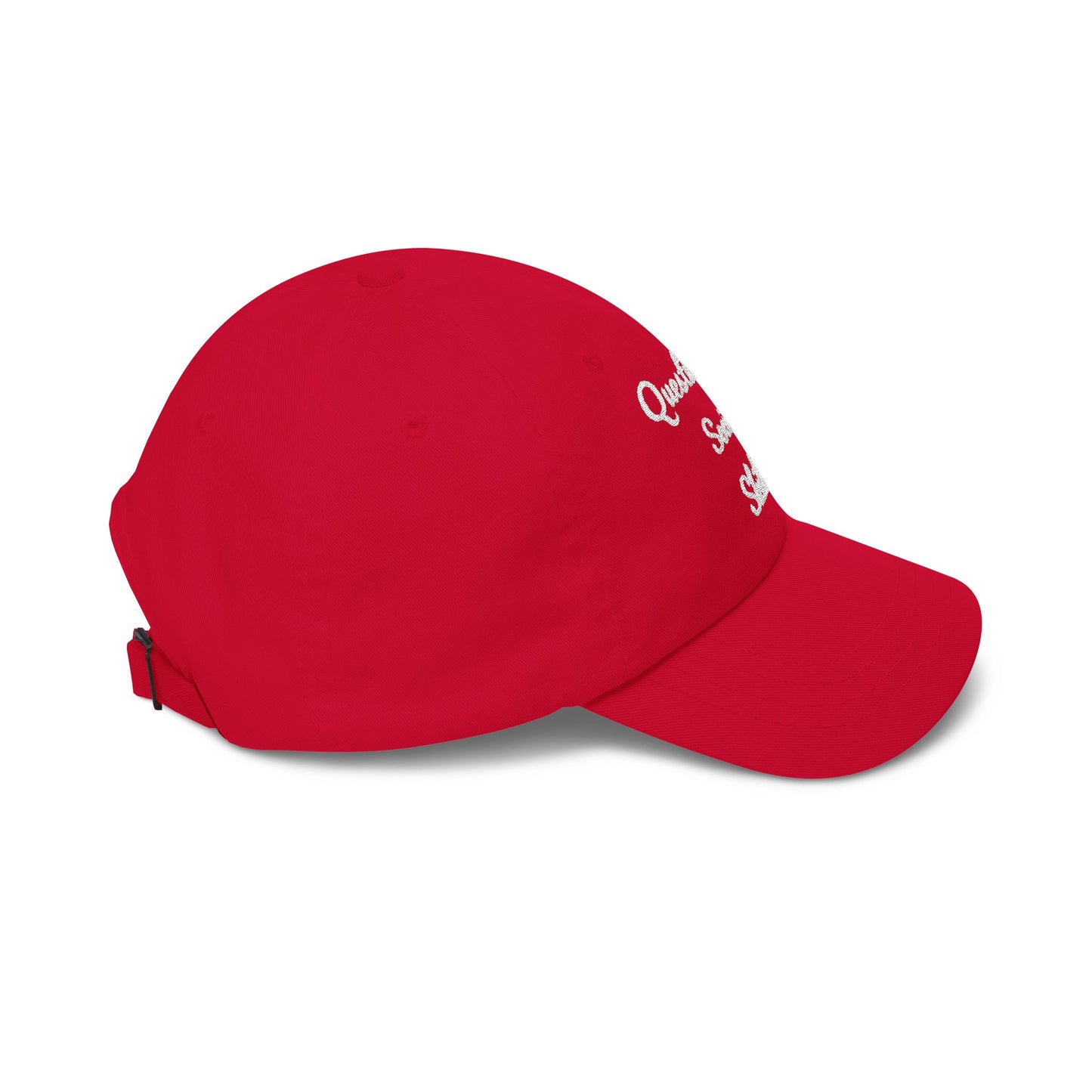 Questionable Social Skills Dad Cap – Funny Embroidered Baseball Hat for Introverts