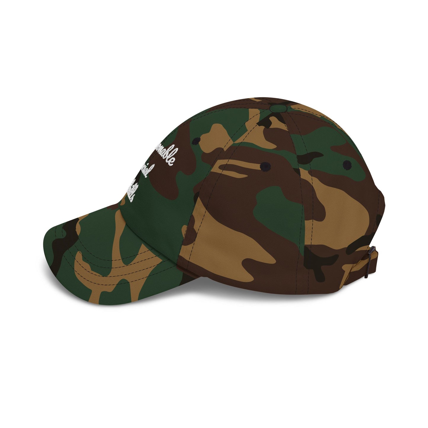 Questionable Social Skills Dad Cap – Funny Embroidered Baseball Hat for Introverts