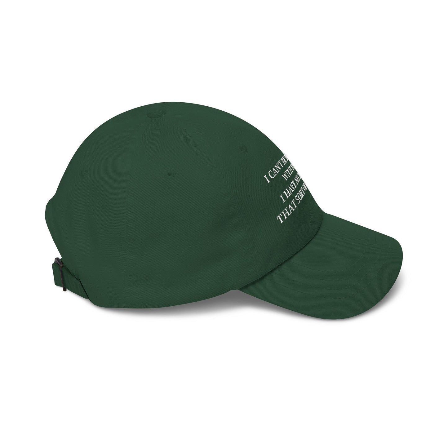 Dad Cap – "I Have No Time For That Sort Of Nonsense." JUNGLE BOOK CARTOON Embroidered Baseball Hat