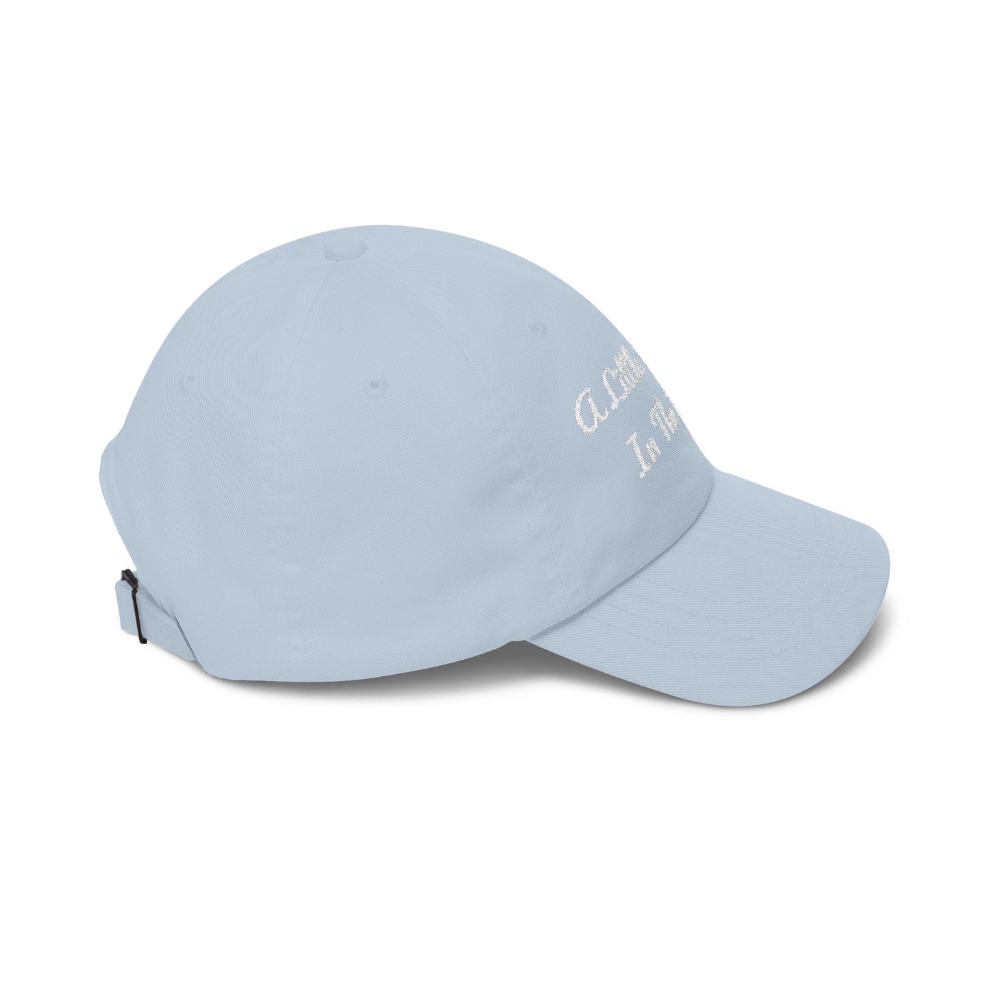 Classic Dad Cap — "A Little Touched In The Head" Embroidered Cotton Baseball Hat