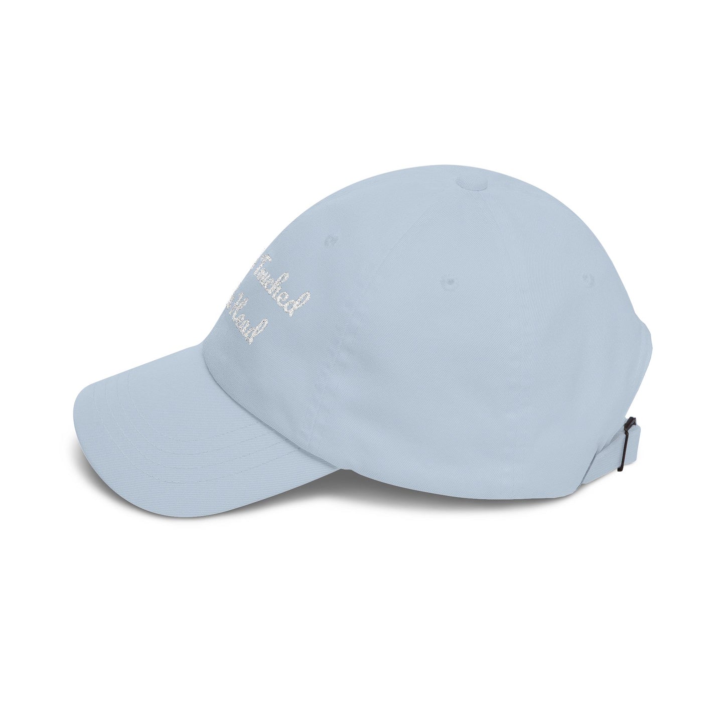 Classic Dad Cap — "A Little Touched In The Head" Embroidered Cotton Baseball Hat